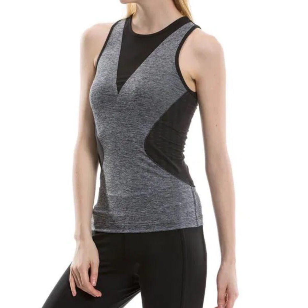 Adidas by Stella McCartney Double Layer Mesh Training Top - Size Small